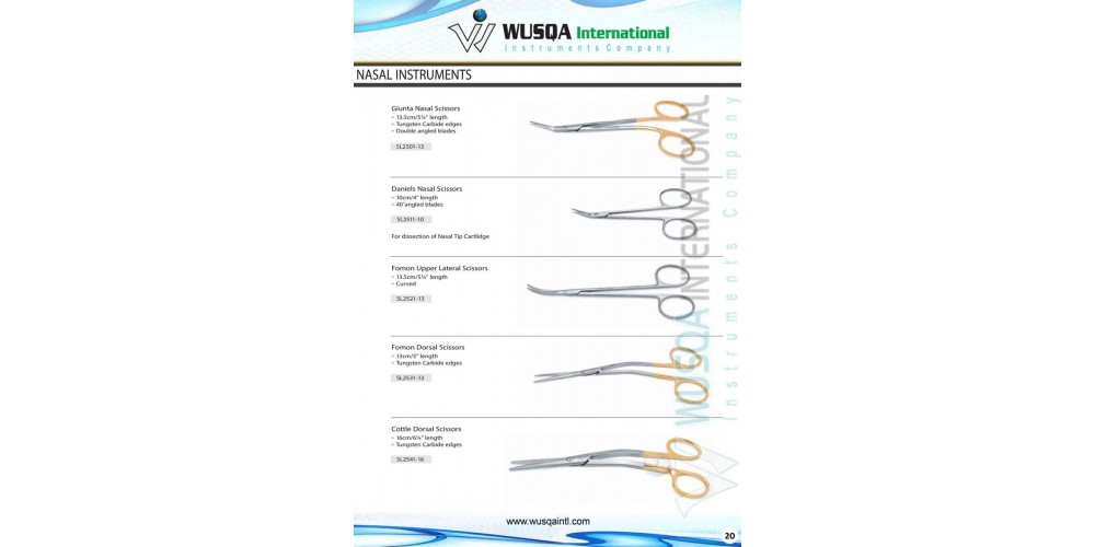 Nasal Instruments 